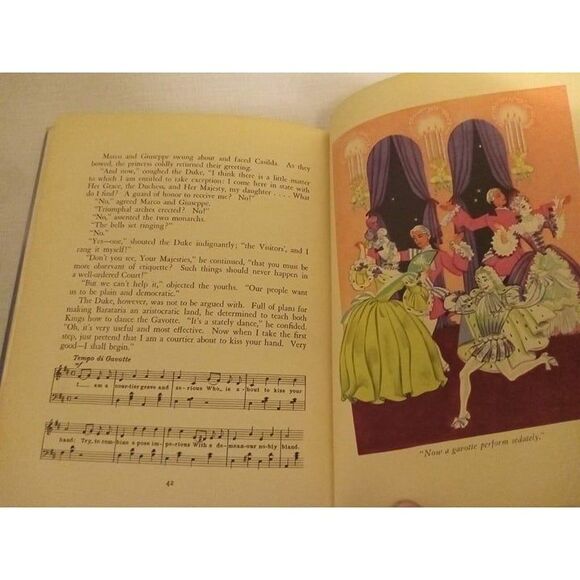 Gilbert & Sullivan’s The Gondoliers Grosset & Dunlap 1940 Robert Lawrence Book - Picture 9 of 11